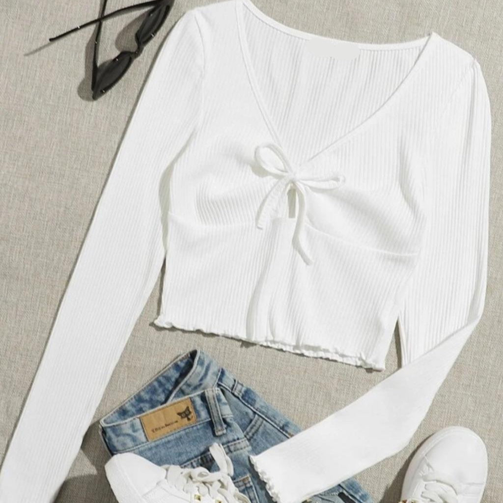 Blusa manga larga alana