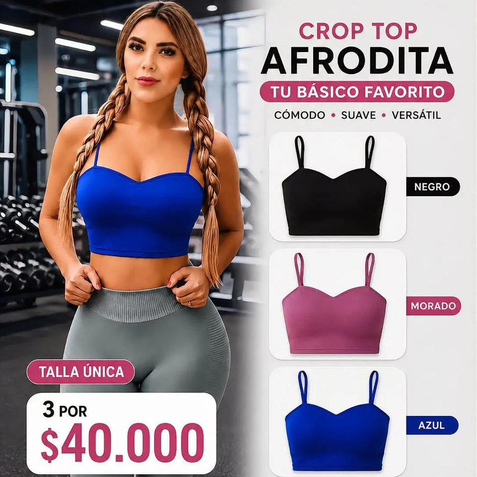 Kit x3 Crop Tops Esenciales