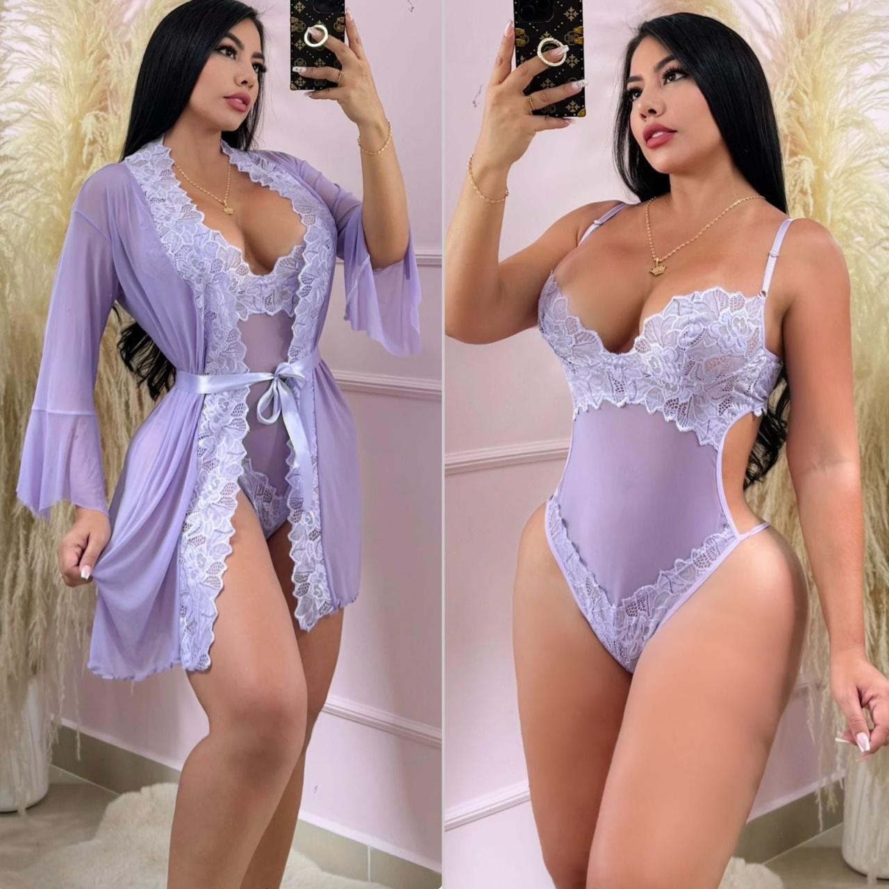 Baby doll DUo (body y bata)