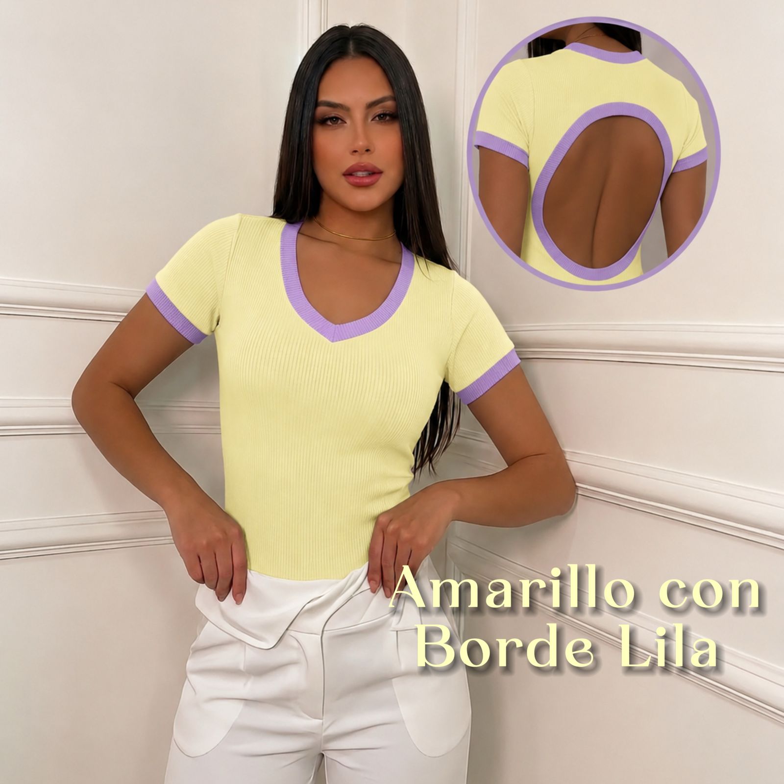 Body Pastel en Rib