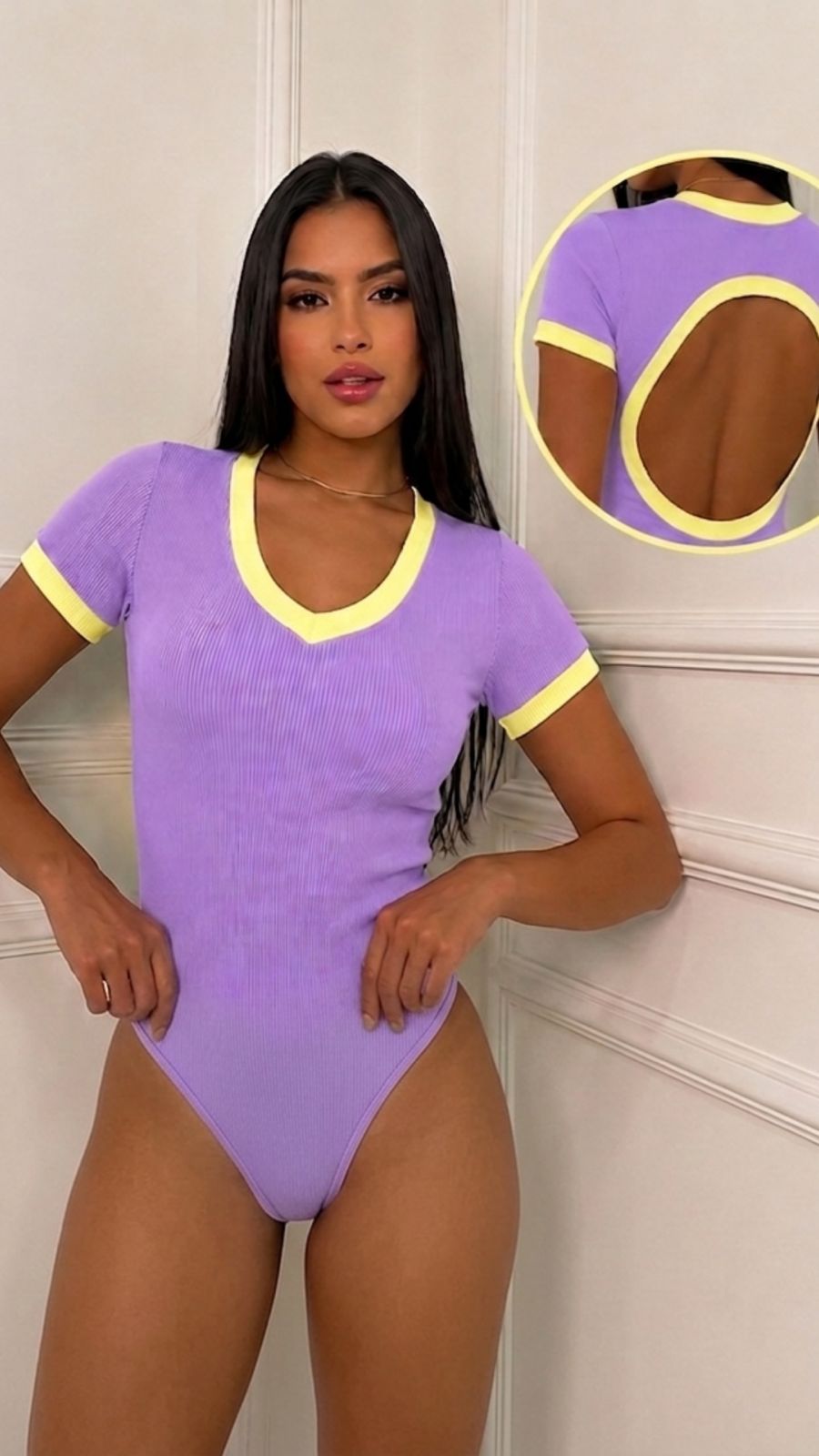 Body Pastel en Rib