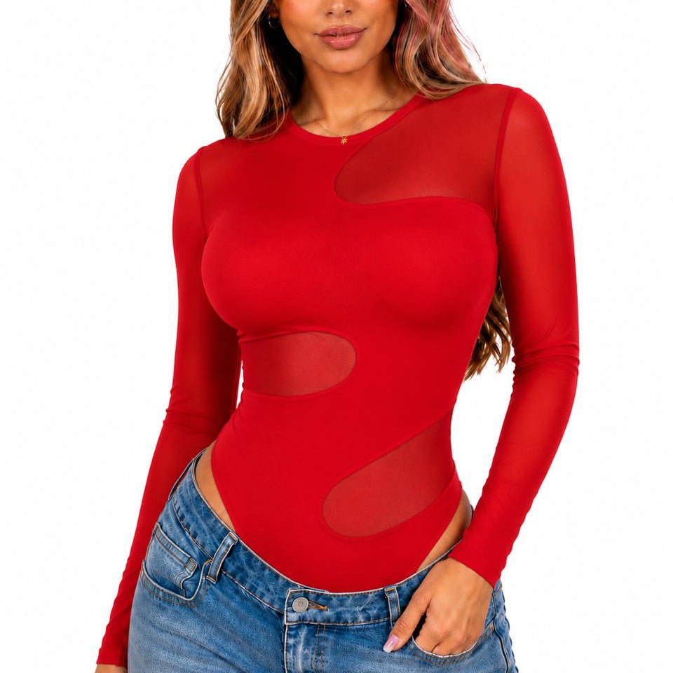 Body con Malla atenea