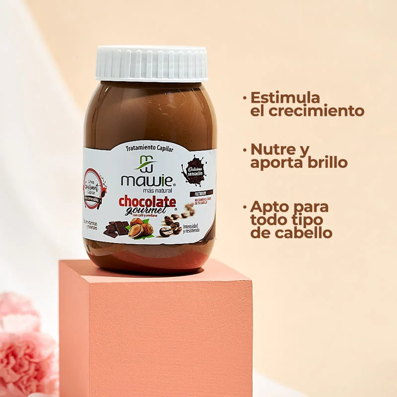 Tratamiento Capilar de Chocolate Mawie x 500ml