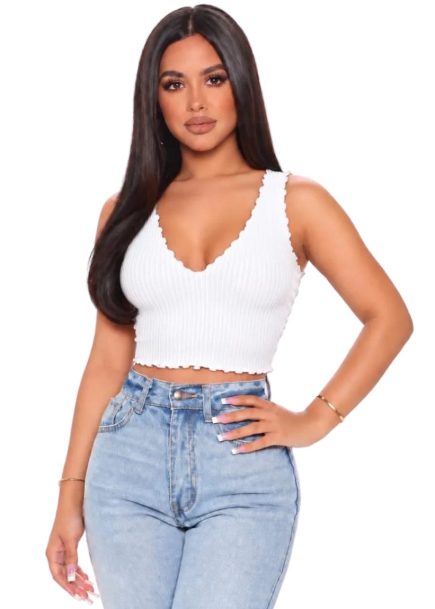 crop top V - afrodita tienda