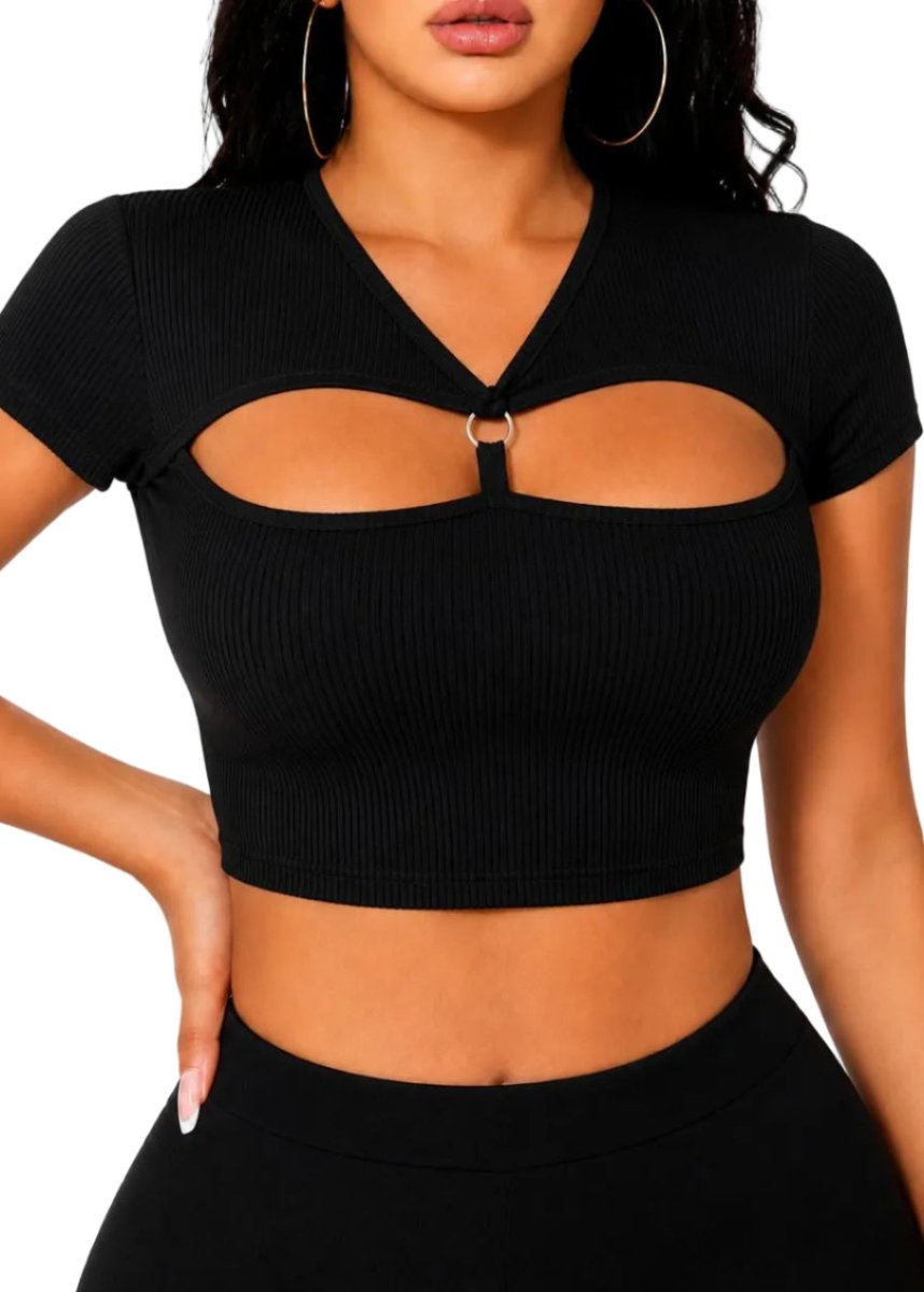 crop top corto luisa - afrodita tienda