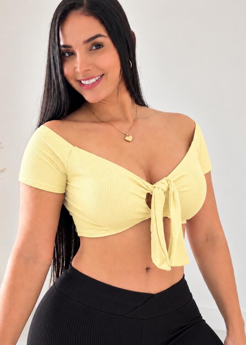 Crop top ana - afrodita tienda