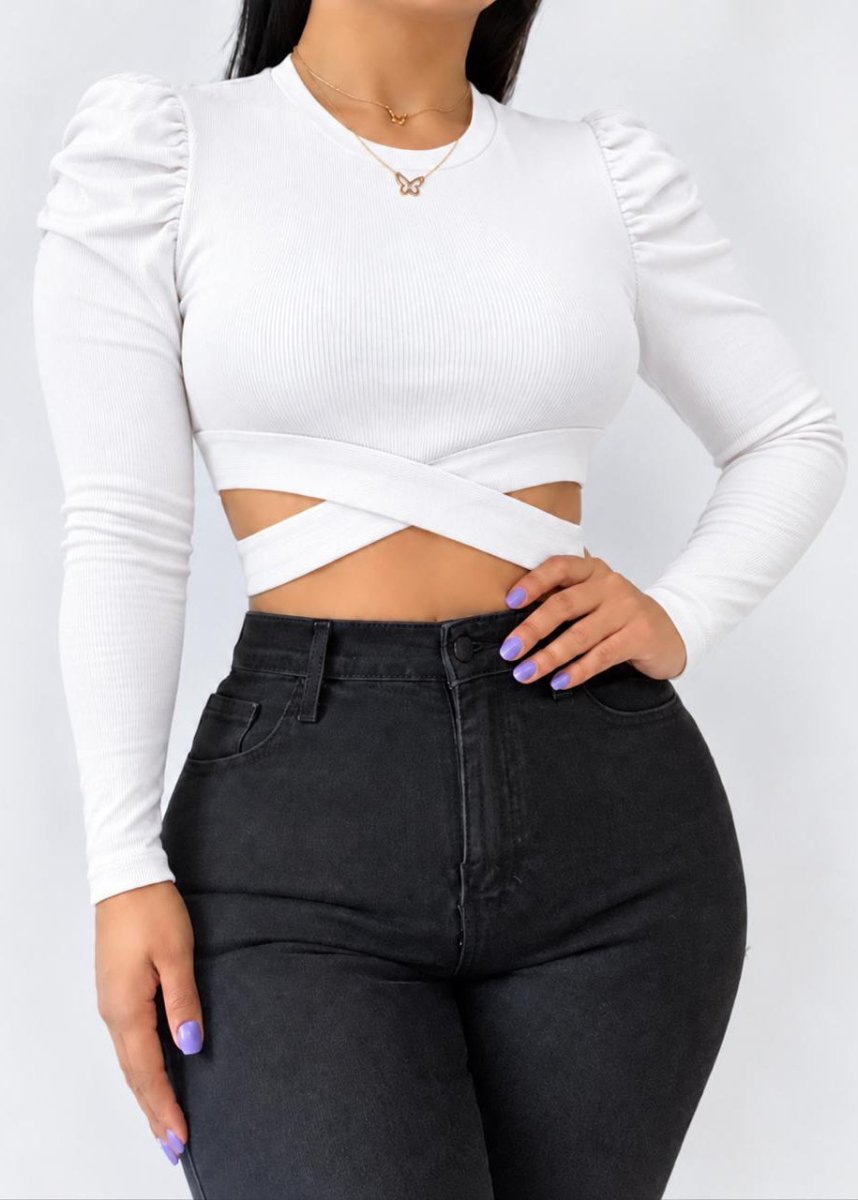 crop top bella - afrodita tienda