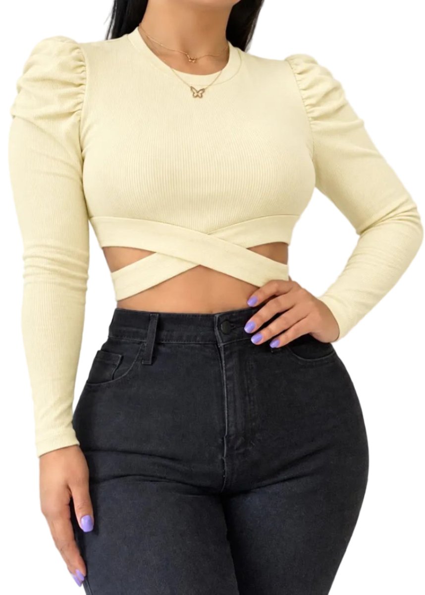 crop top bella - afrodita tienda