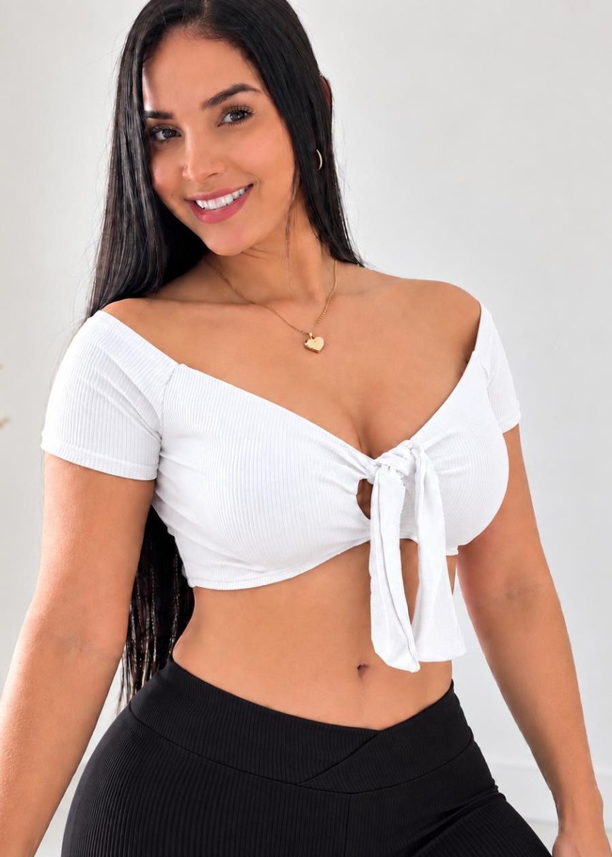 Crop top ana - afrodita tienda
